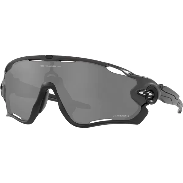 imageOakley Mens OO9290 Jawbreaker Shield SunglassesHi Res Matte CarbonPrizm Black