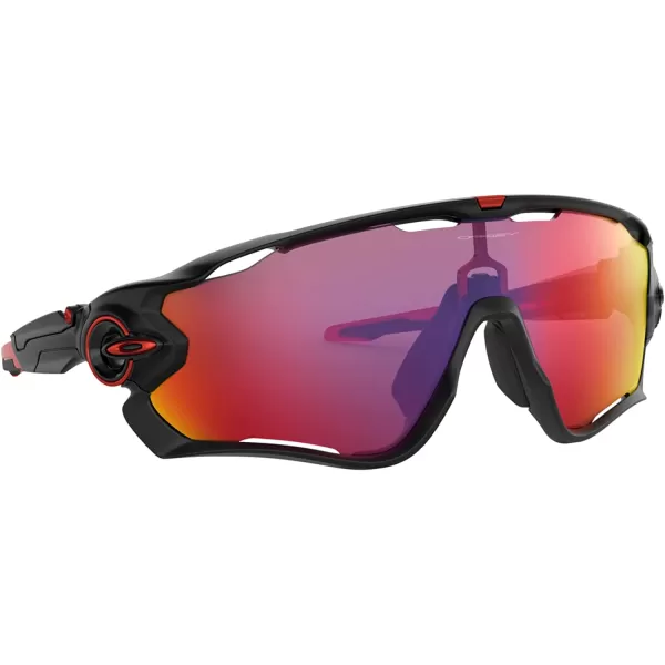 imageOakley Mens OO9290 Jawbreaker Shield SunglassesMatte BlackPrizm Road
