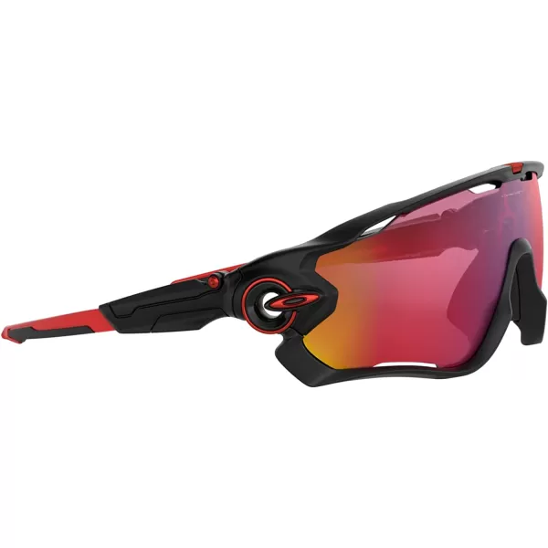 imageOakley Mens OO9290 Jawbreaker Shield SunglassesMatte BlackPrizm Road