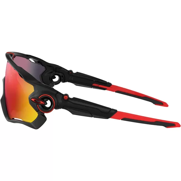 imageOakley Mens OO9290 Jawbreaker Shield SunglassesMatte BlackPrizm Road