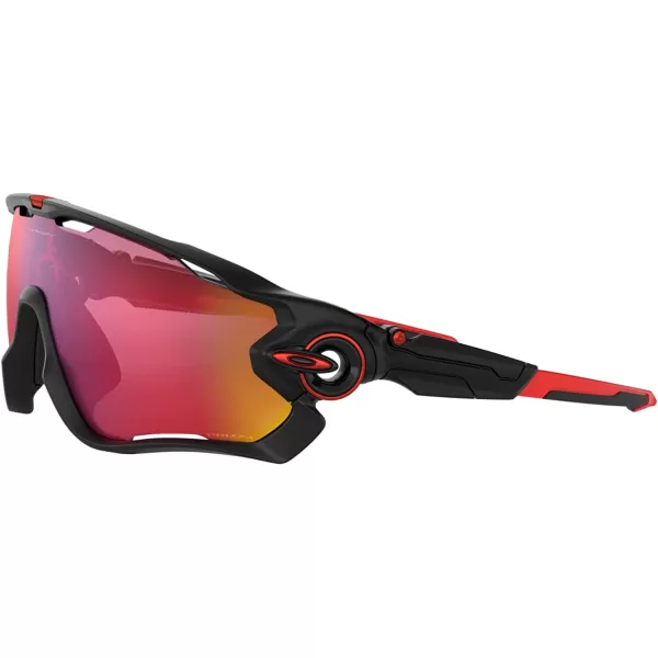 imageOakley Mens OO9290 Jawbreaker Shield SunglassesMatte BlackPrizm Road