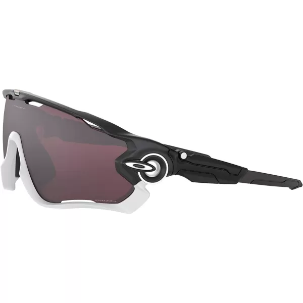 imageOakley Mens OO9290 Jawbreaker Shield SunglassesMatte BlackPrizm Road Black