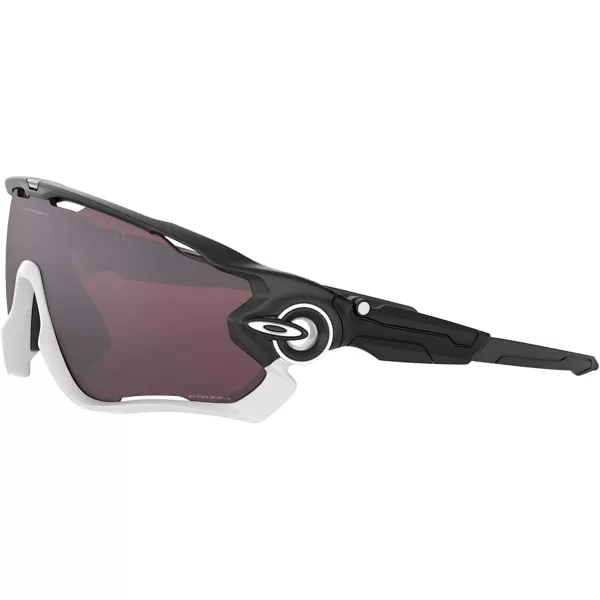 imageOakley Mens OO9290 Jawbreaker Shield SunglassesMatte BlackPrizm Road Black