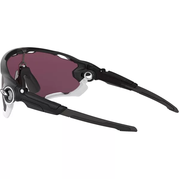 imageOakley Mens OO9290 Jawbreaker Shield SunglassesMatte BlackPrizm Road Black