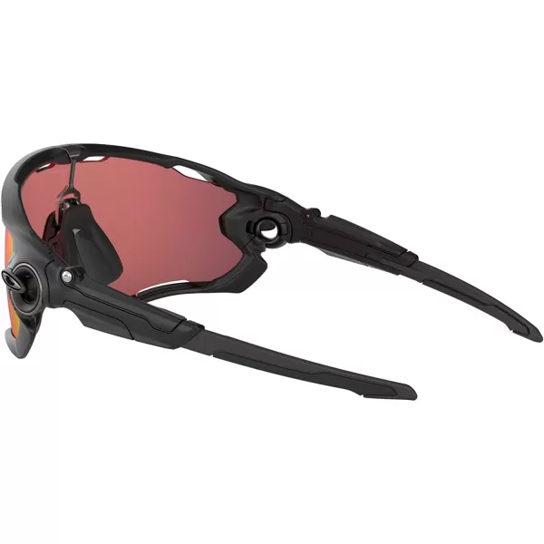 imageOakley Mens OO9290 Jawbreaker Shield SunglassesMatte BlackPrizm Trail Torch