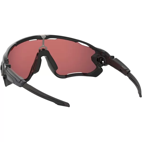 imageOakley Mens OO9290 Jawbreaker Shield SunglassesMatte BlackPrizm Trail Torch