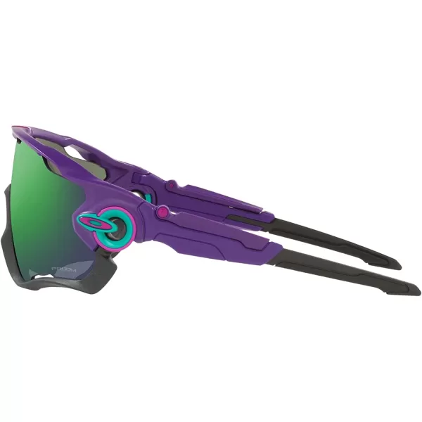 imageOakley Mens OO9290 Jawbreaker Shield SunglassesMatte Electric PurplePrizm Jade