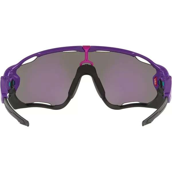 imageOakley Mens OO9290 Jawbreaker Shield SunglassesMatte Electric PurplePrizm Jade