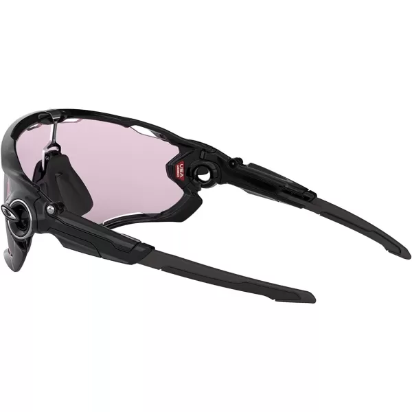 imageOakley Mens OO9290 Jawbreaker Shield SunglassesPolished BlackPrizm Low Light