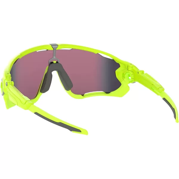 imageOakley Mens OO9290 Jawbreaker Shield SunglassesRetina BurnPrizm Road