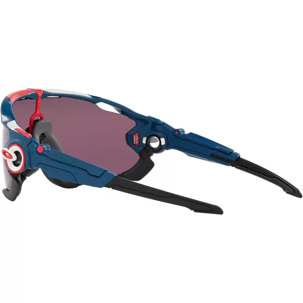 imageOakley Mens OO9290 Jawbreaker Shield SunglassesTour De France PoseidonPrizm Road Black