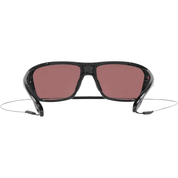 imageOakley Mens OO9416 Split Shot Rectangular SunglassesBlack InkPrizm Deep Water Polarized