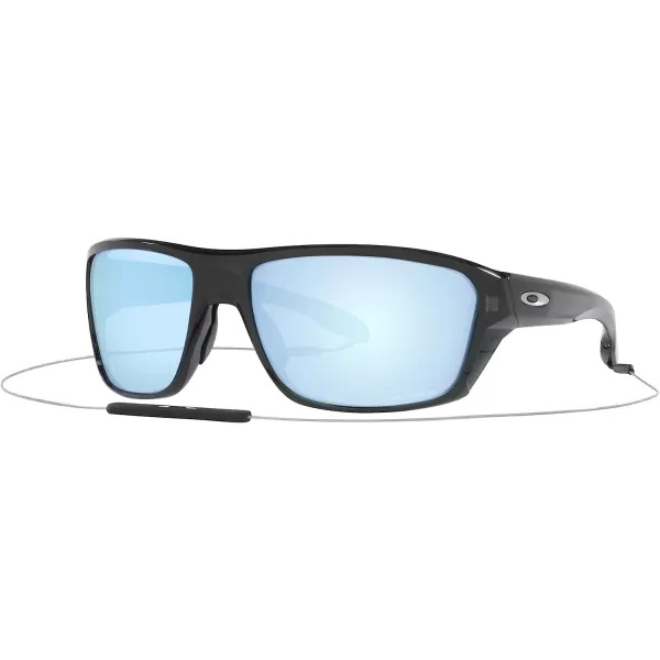 imageOakley Mens OO9416 Split Shot Rectangular SunglassesBlack InkPrizm Deep Water Polarized