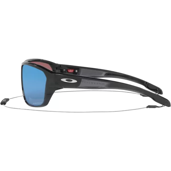 imageOakley Mens OO9416 Split Shot Rectangular SunglassesBlack InkPrizm Deep Water Polarized