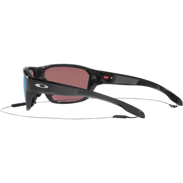 imageOakley Mens OO9416 Split Shot Rectangular SunglassesBlack InkPrizm Deep Water Polarized