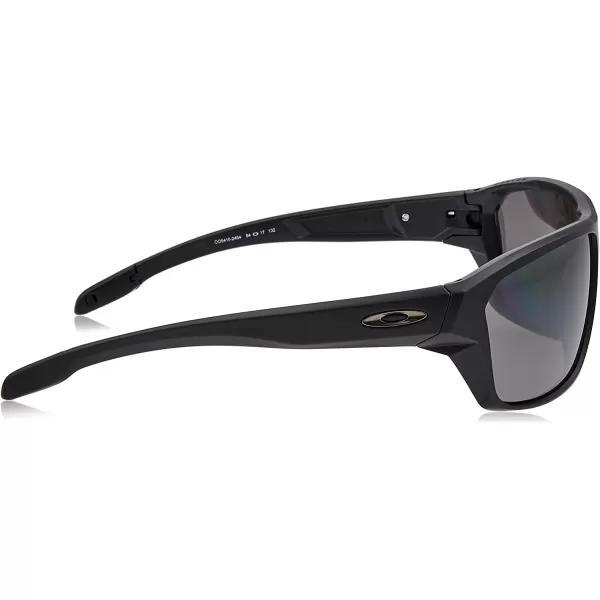 imageOakley Mens OO9416 Split Shot Rectangular SunglassesMatte BlackPrizm Black Polarized