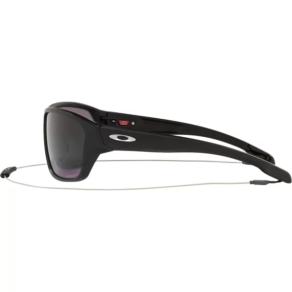 imageOakley Mens OO9416 Split Shot Rectangular SunglassesMatte BlackPrizm Grey