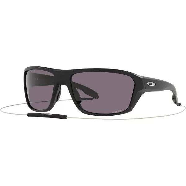 imageOakley Mens OO9416 Split Shot Rectangular SunglassesMatte BlackPrizm Grey