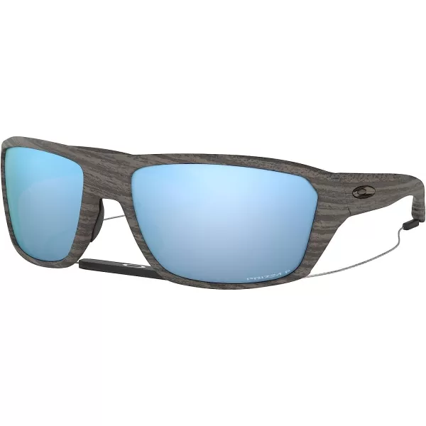imageOakley Mens OO9416 Split Shot Rectangular SunglassesWoodgrainPrizm Deep Water Polarized