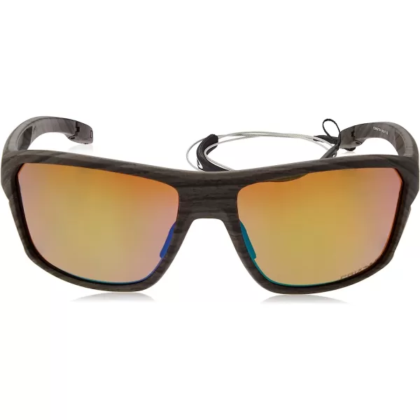 imageOakley Mens OO9416 Split Shot Rectangular SunglassesWoodgrainPrizm Shallow Water Polarized