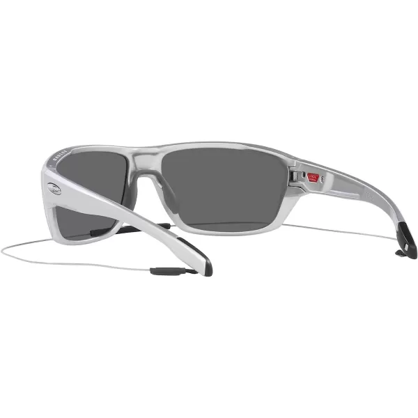 imageOakley Mens OO9416 Split Shot Rectangular SunglassesX SilverPrizm Black
