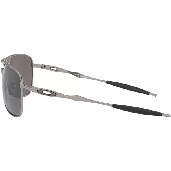 imageOakley Mens Oo4060 Crosshair Aviator SunglassesLeadPrizm Black Polarized