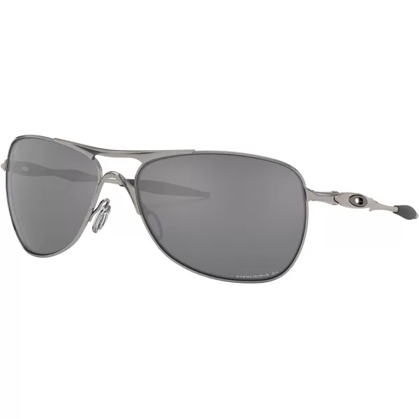 imageOakley Mens Oo4060 Crosshair Aviator SunglassesLeadPrizm Black Polarized