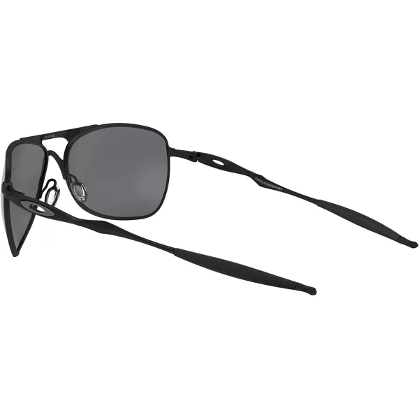imageOakley Mens Oo4060 Crosshair Aviator SunglassesMatte BlackPrizm Black
