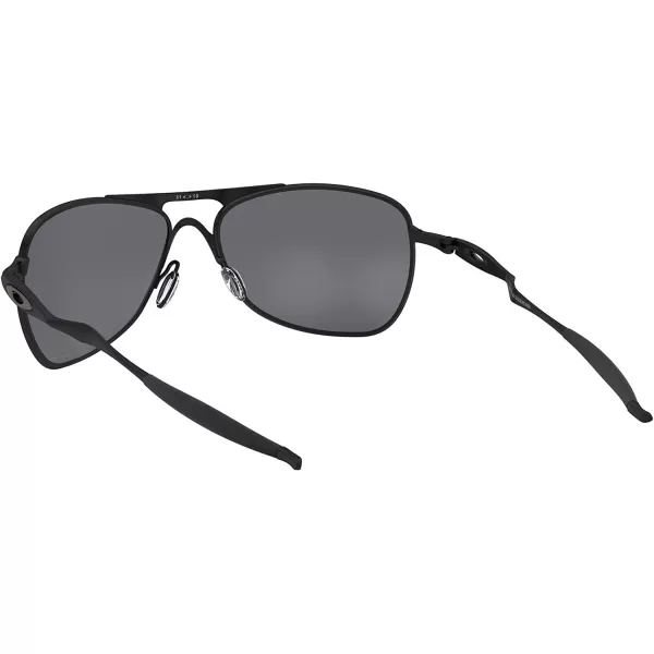 imageOakley Mens Oo4060 Crosshair Aviator SunglassesMatte BlackPrizm Black