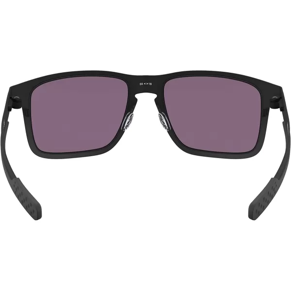imageOakley Mens Oo4123 Holbrook Metal Square SunglassesMatte BlackJade Iridium