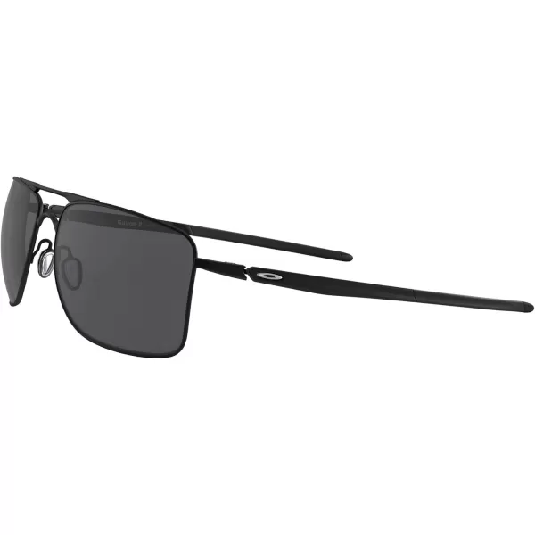 imageOakley Mens Oo4124 Gauge 8 Rectangular SunglassesMatte BlackGrey