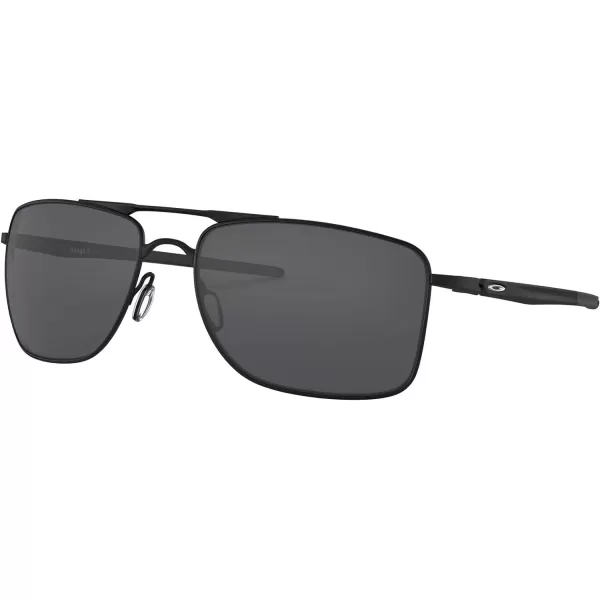 imageOakley Mens Oo4124 Gauge 8 Rectangular SunglassesMatte BlackGrey