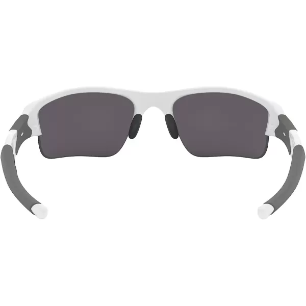 imageOakley Mens Oo9009 Flak Jacket Xlj Rectangular SunglassesPolished White