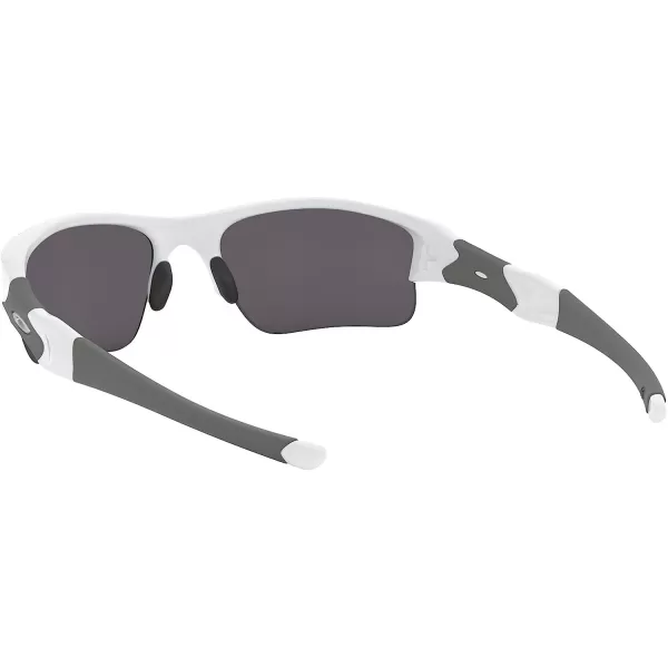 imageOakley Mens Oo9009 Flak Jacket Xlj Rectangular SunglassesPolished White