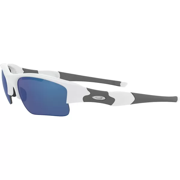 imageOakley Mens Oo9009 Flak Jacket Xlj Rectangular SunglassesPolished White
