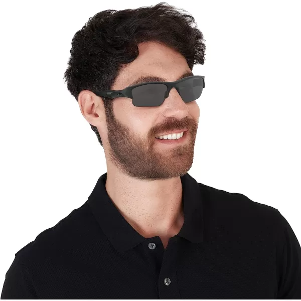 imageOakley Mens Oo9009 Flak Jacket Xlj SunglassesMatte BlackGrey