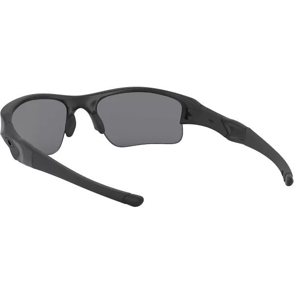 imageOakley Mens Oo9009 Flak Jacket Xlj SunglassesMatte BlackGrey Polarized