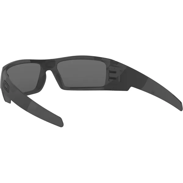 imageOakley Mens Oo9014 Gascan Rectangular SunglassesBlackGrey Polarized