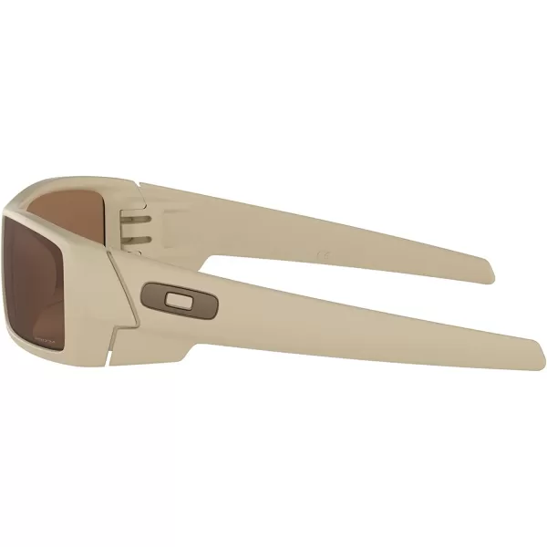 imageOakley Mens Oo9014 Gascan Rectangular SunglassesDesert TanPrizm Tungsten