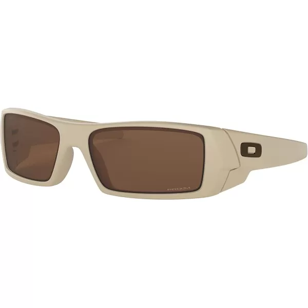 imageOakley Mens Oo9014 Gascan Rectangular SunglassesDesert TanPrizm Tungsten