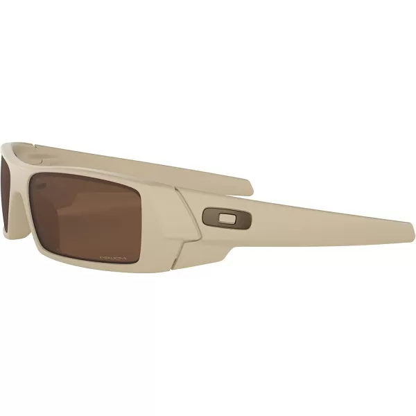 imageOakley Mens Oo9014 Gascan Rectangular SunglassesDesert TanPrizm Tungsten