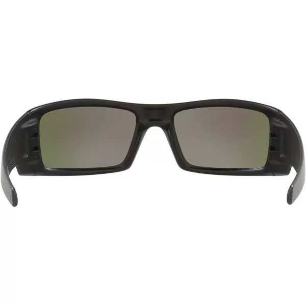 imageOakley Mens Oo9014 Gascan Rectangular SunglassesHi Res Matte BlackPrizm Jade Polarized