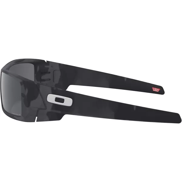 imageOakley Mens Oo9014 Gascan Rectangular SunglassesMatte Black CamoPrizm Black Polarized