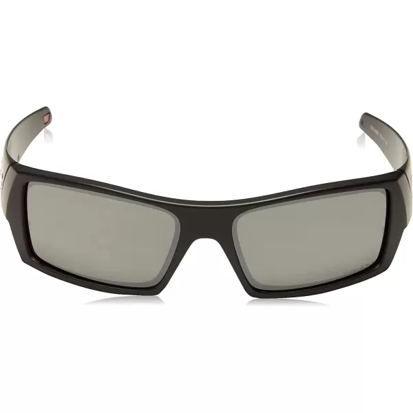 imageOakley Mens Oo9014 Gascan Rectangular SunglassesMatte Black Hawaii IconPrizm Black