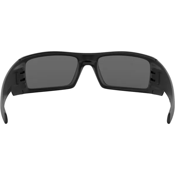 imageOakley Mens Oo9014 Gascan Rectangular SunglassesMatte Black Usa IconGrey