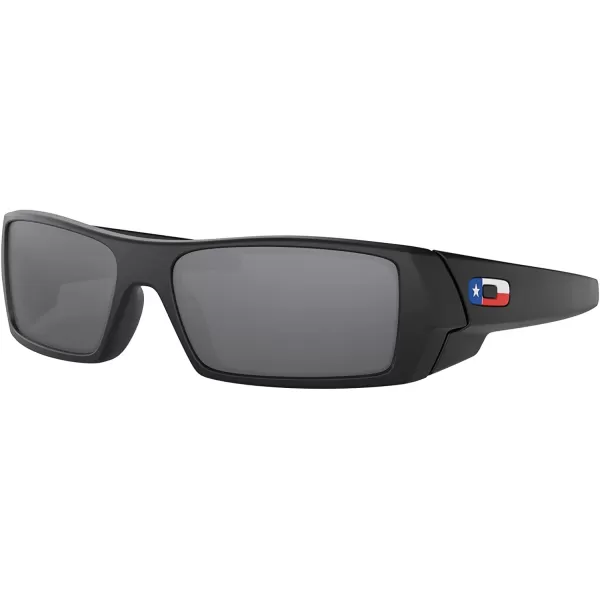 imageOakley Mens Oo9014 Gascan Rectangular SunglassesMatte BlackBlack Iridium