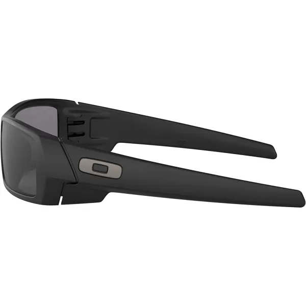 imageOakley Mens Oo9014 Gascan Rectangular SunglassesMatte BlackGrey