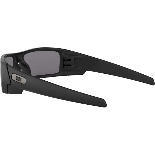 imageOakley Mens Oo9014 Gascan Rectangular SunglassesMatte BlackGrey