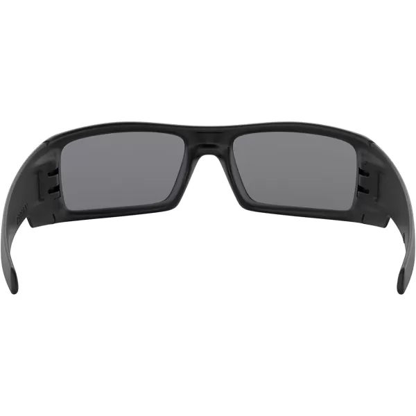 imageOakley Mens Oo9014 Gascan Rectangular SunglassesMatte BlackGrey Polarized