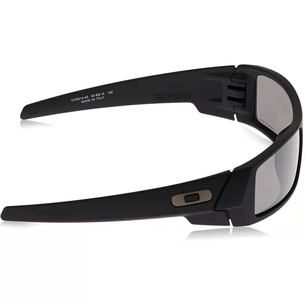 imageOakley Mens Oo9014 Gascan Rectangular SunglassesMatte BlackPrizm Black